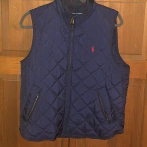 Navy blue Ralph Lauren vest